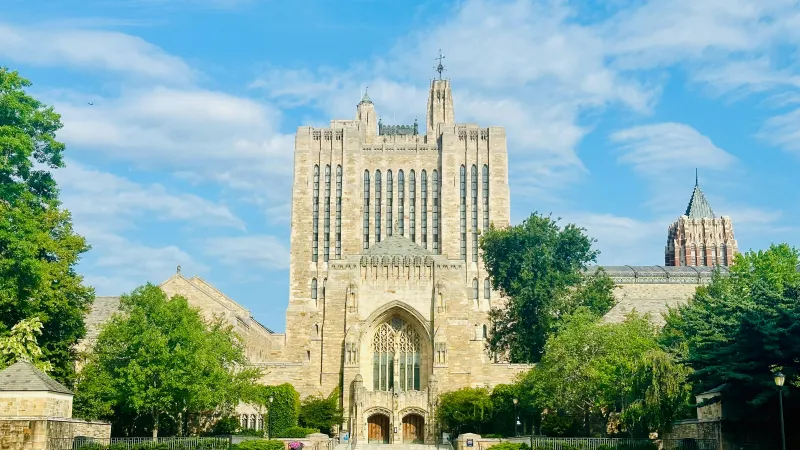 The Sterling Memorial Library, Yale University