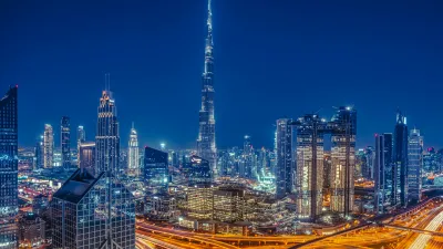 Study in Dubai and Dubai's Night View